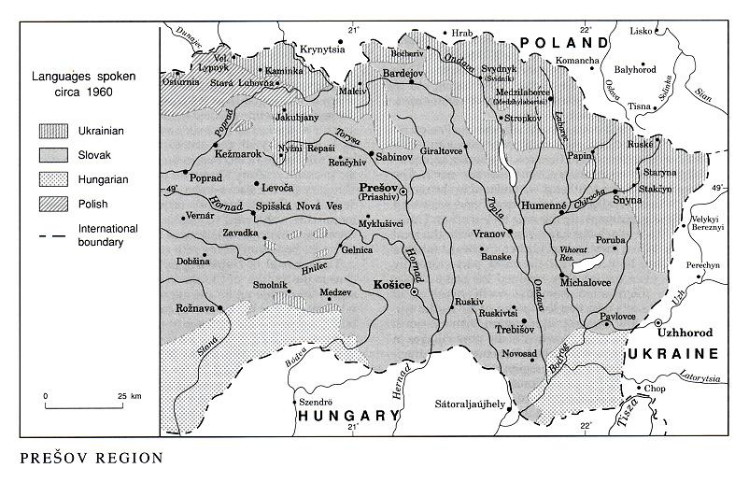 Image from entry Prešov region in the Internet Encyclopedia of Ukraine